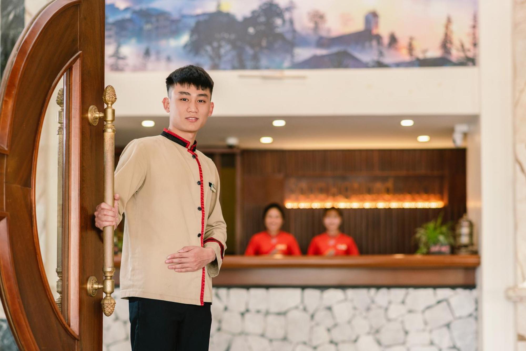 萨帕高原Spa度假酒店 外观 照片